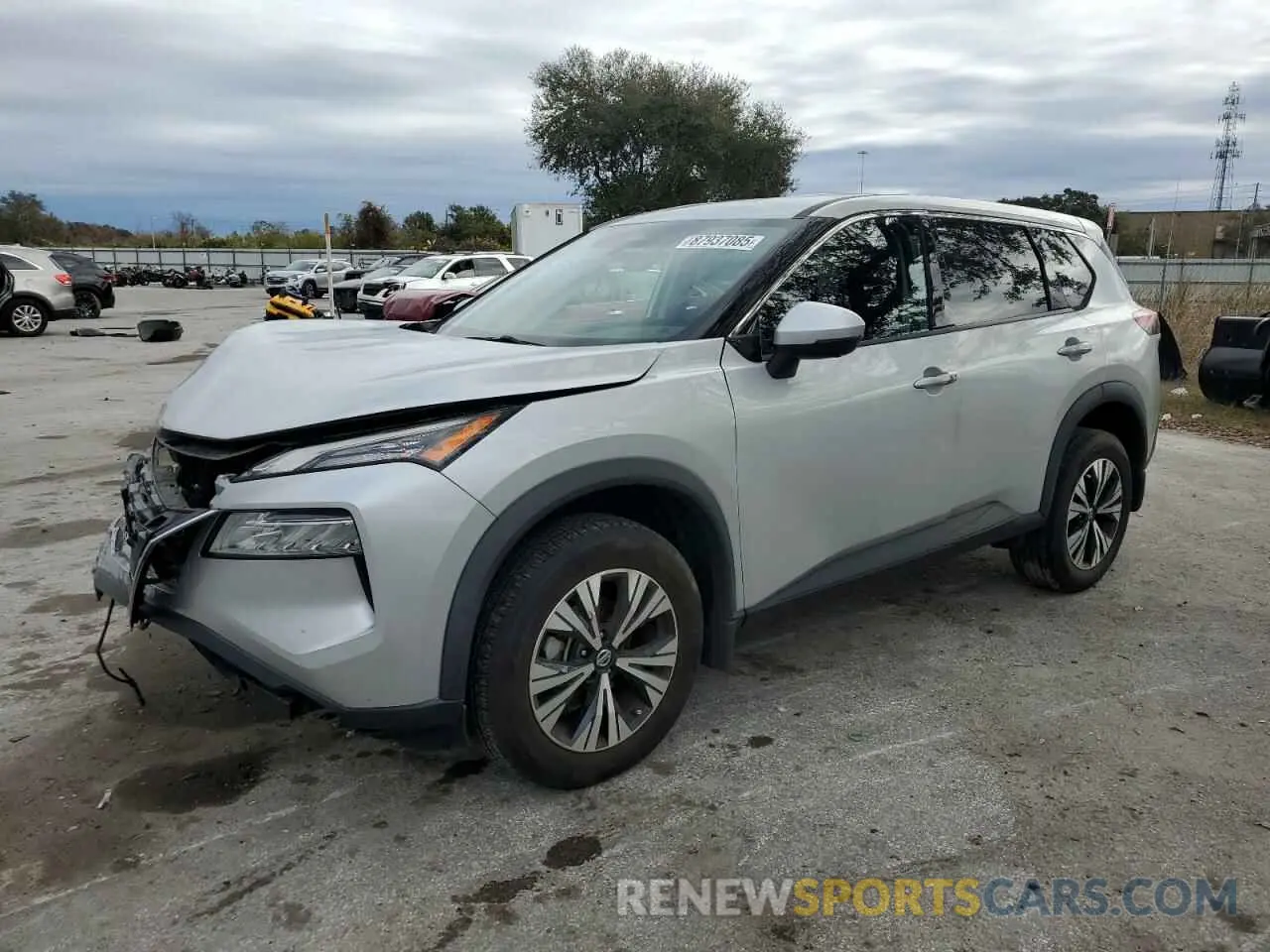 1 Photograph of a damaged car 5N1AT3BA3MC835948 NISSAN ROGUE 2021