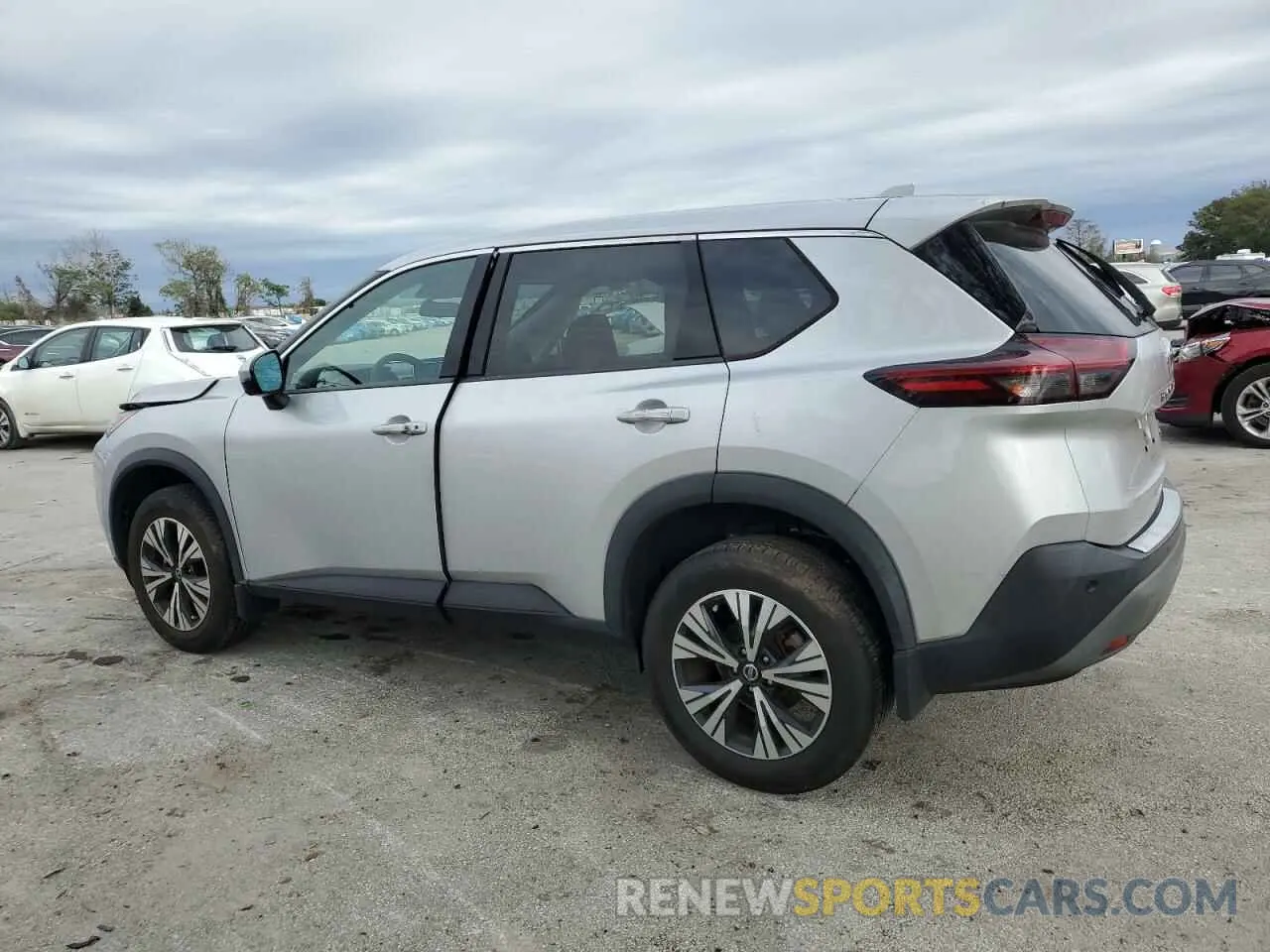 2 Photograph of a damaged car 5N1AT3BA3MC835948 NISSAN ROGUE 2021