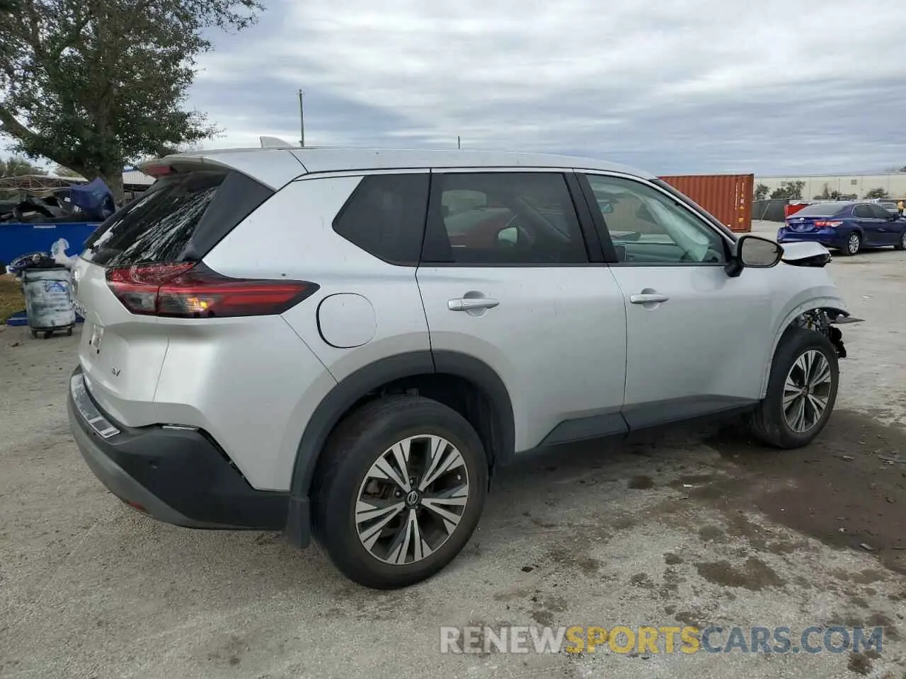 3 Photograph of a damaged car 5N1AT3BA3MC835948 NISSAN ROGUE 2021