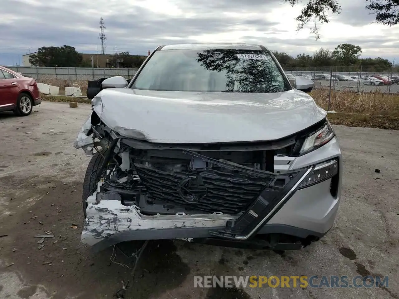5 Photograph of a damaged car 5N1AT3BA3MC835948 NISSAN ROGUE 2021
