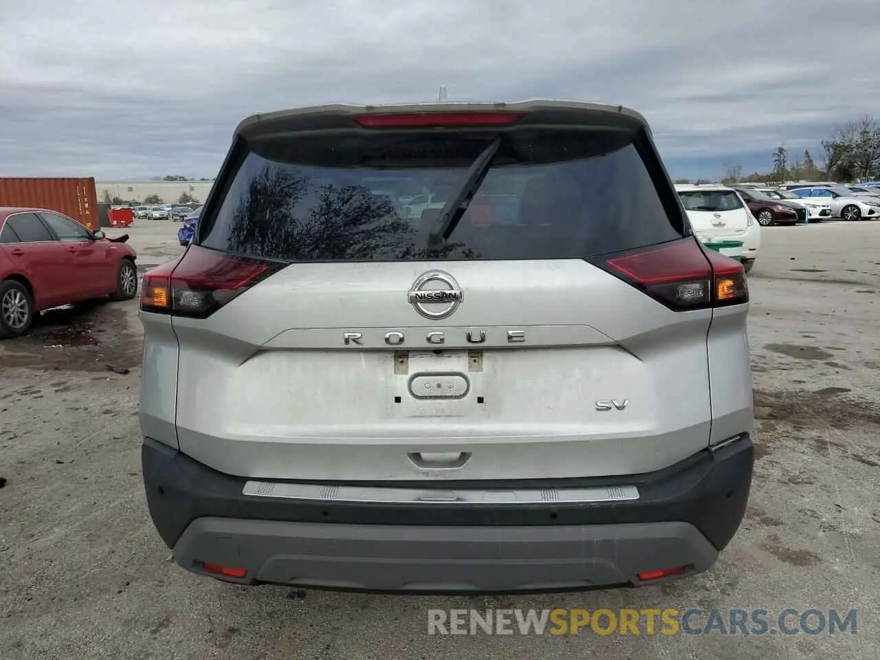 6 Photograph of a damaged car 5N1AT3BA3MC835948 NISSAN ROGUE 2021