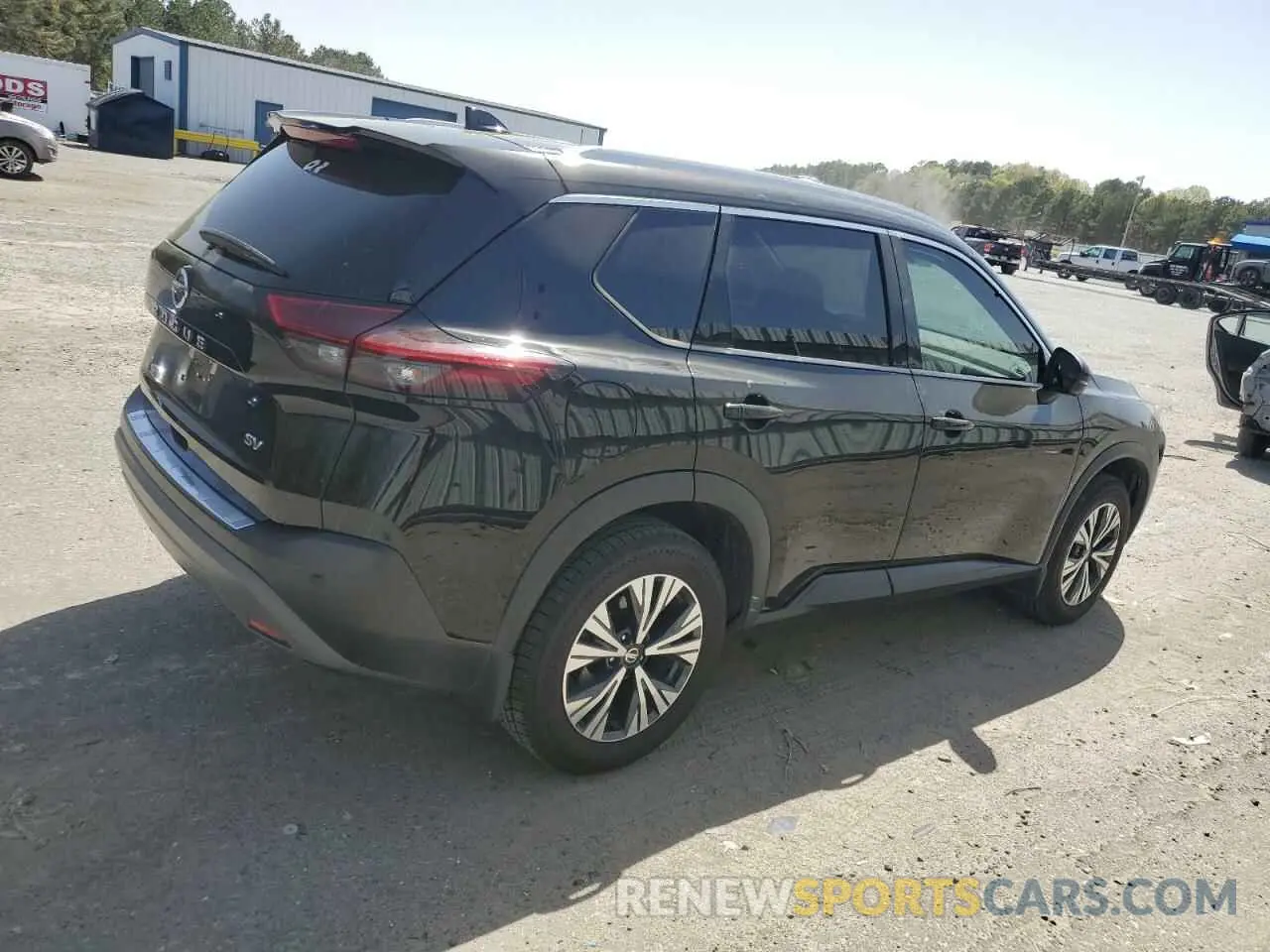 3 Photograph of a damaged car 5N1AT3BA3MC844049 NISSAN ROGUE 2021