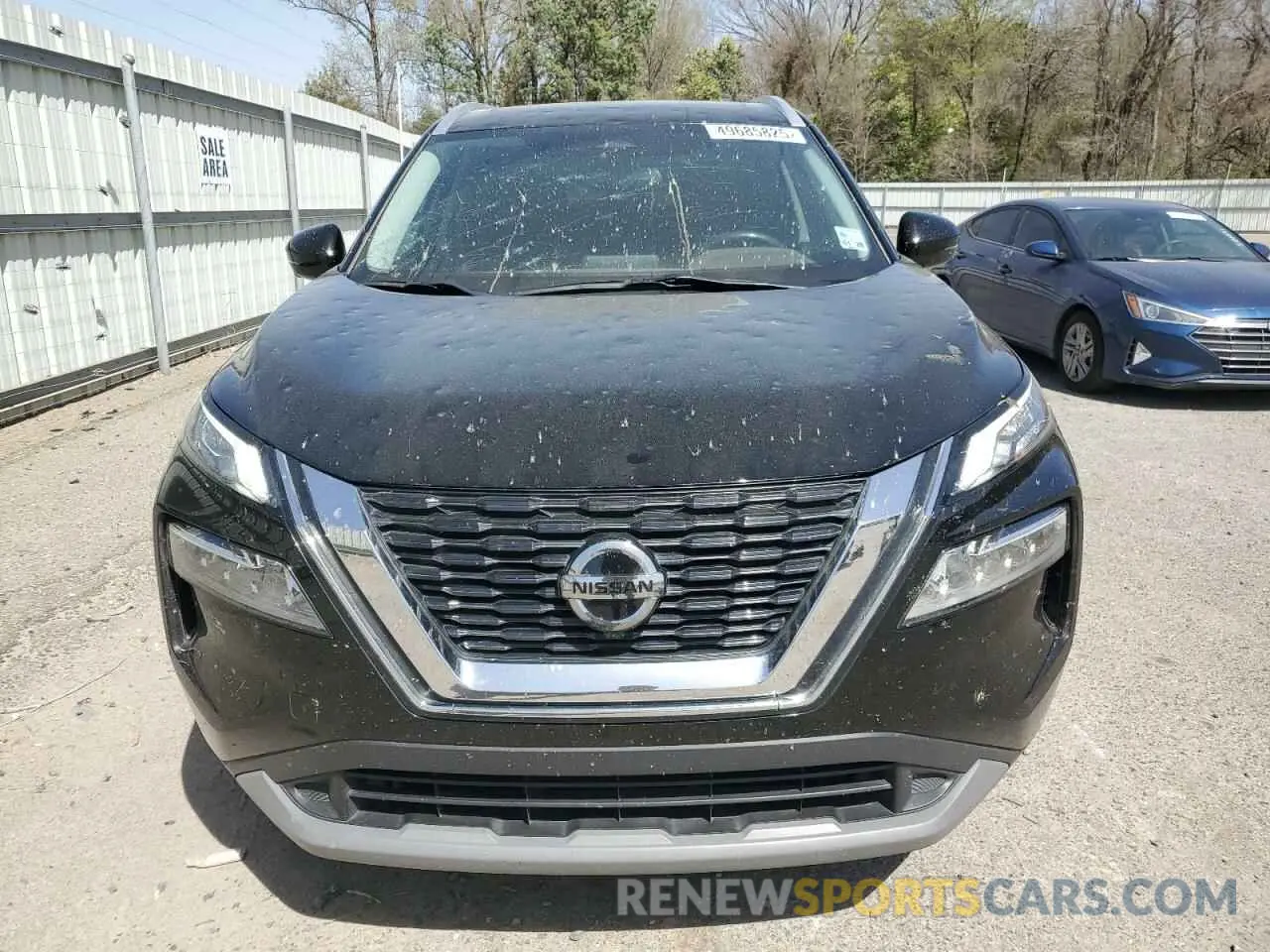 5 Photograph of a damaged car 5N1AT3BA3MC844049 NISSAN ROGUE 2021