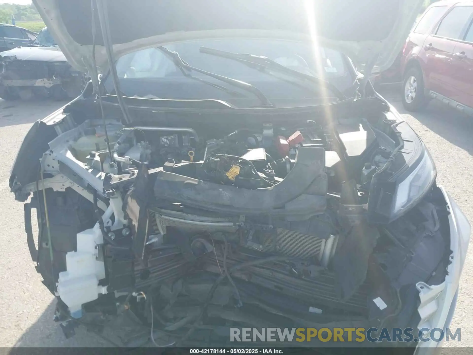 10 Photograph of a damaged car 5N1AT3BA3MC850448 NISSAN ROGUE 2021