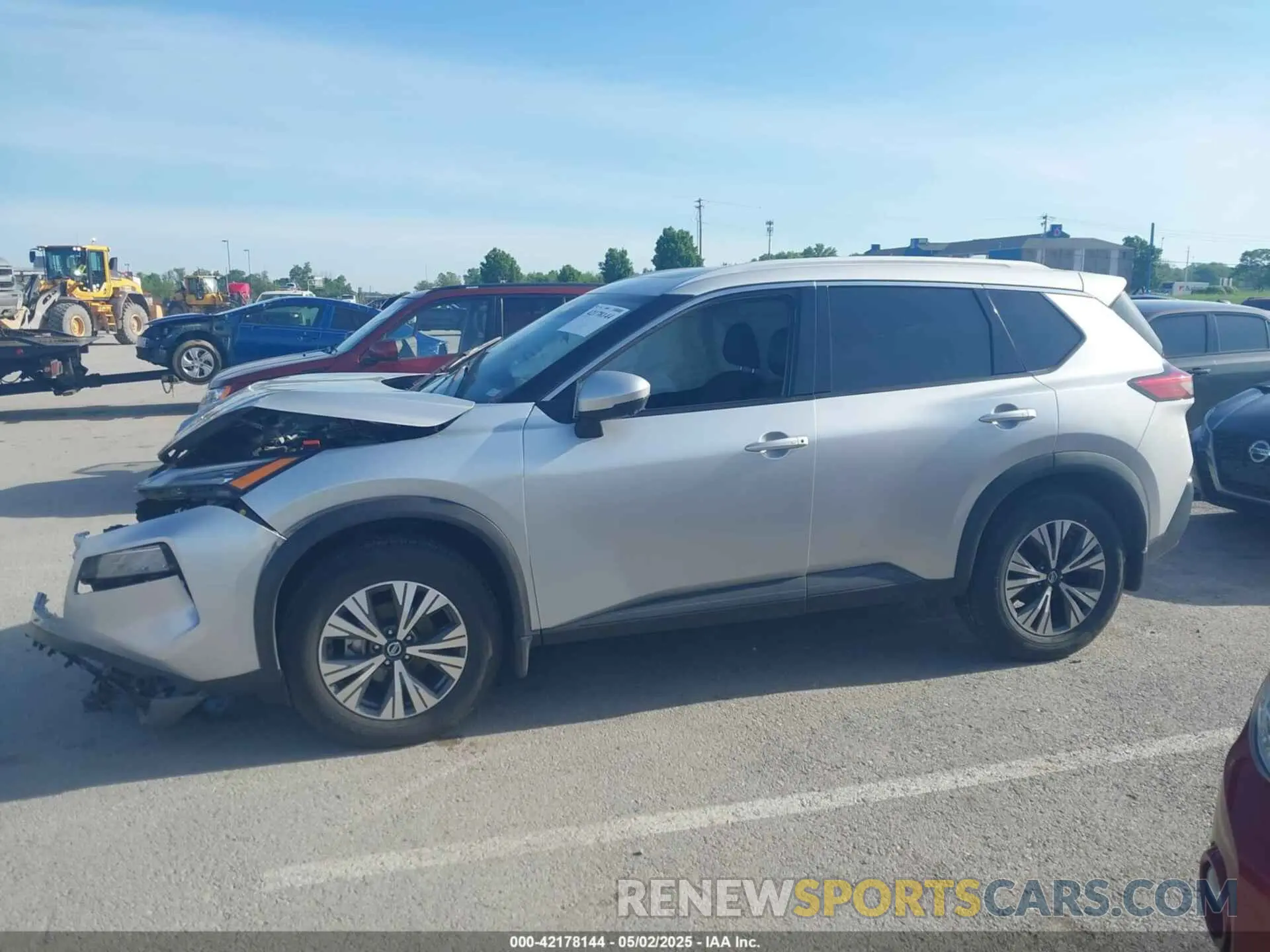 14 Photograph of a damaged car 5N1AT3BA3MC850448 NISSAN ROGUE 2021