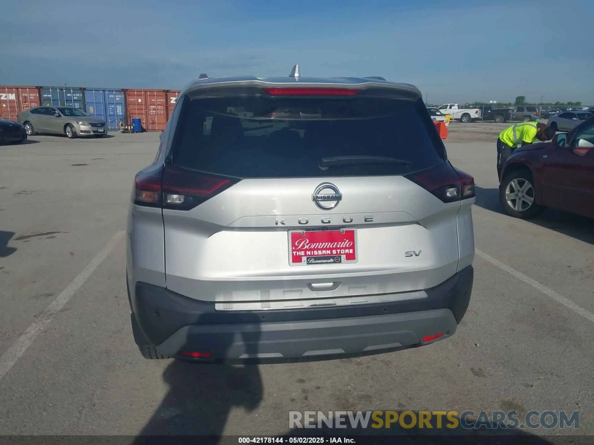 16 Photograph of a damaged car 5N1AT3BA3MC850448 NISSAN ROGUE 2021