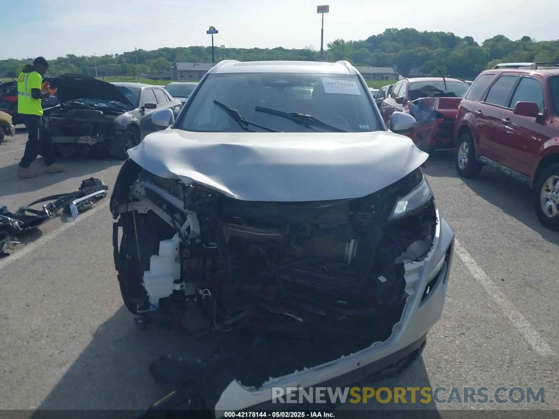 6 Photograph of a damaged car 5N1AT3BA3MC850448 NISSAN ROGUE 2021