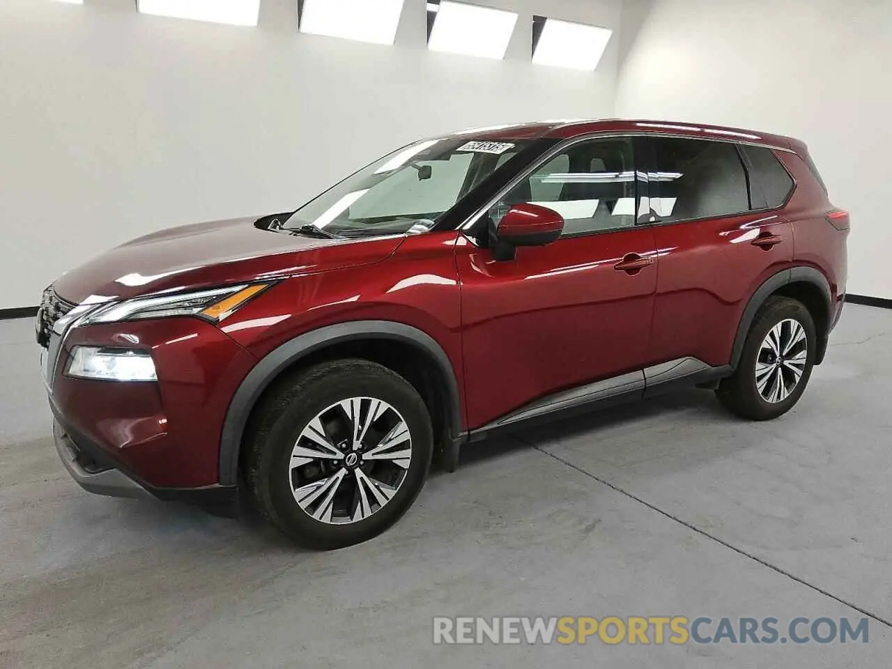 1 Photograph of a damaged car 5N1AT3BA4MC680777 NISSAN ROGUE 2021