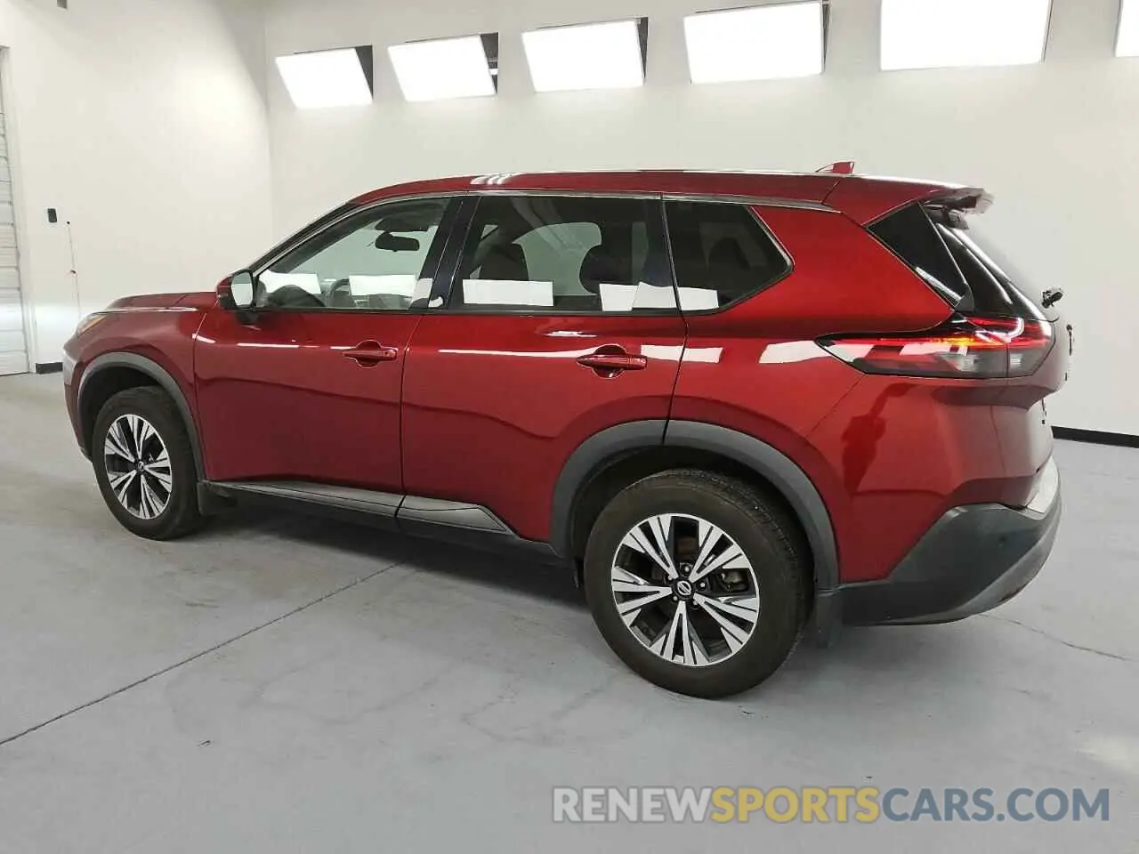 2 Photograph of a damaged car 5N1AT3BA4MC680777 NISSAN ROGUE 2021