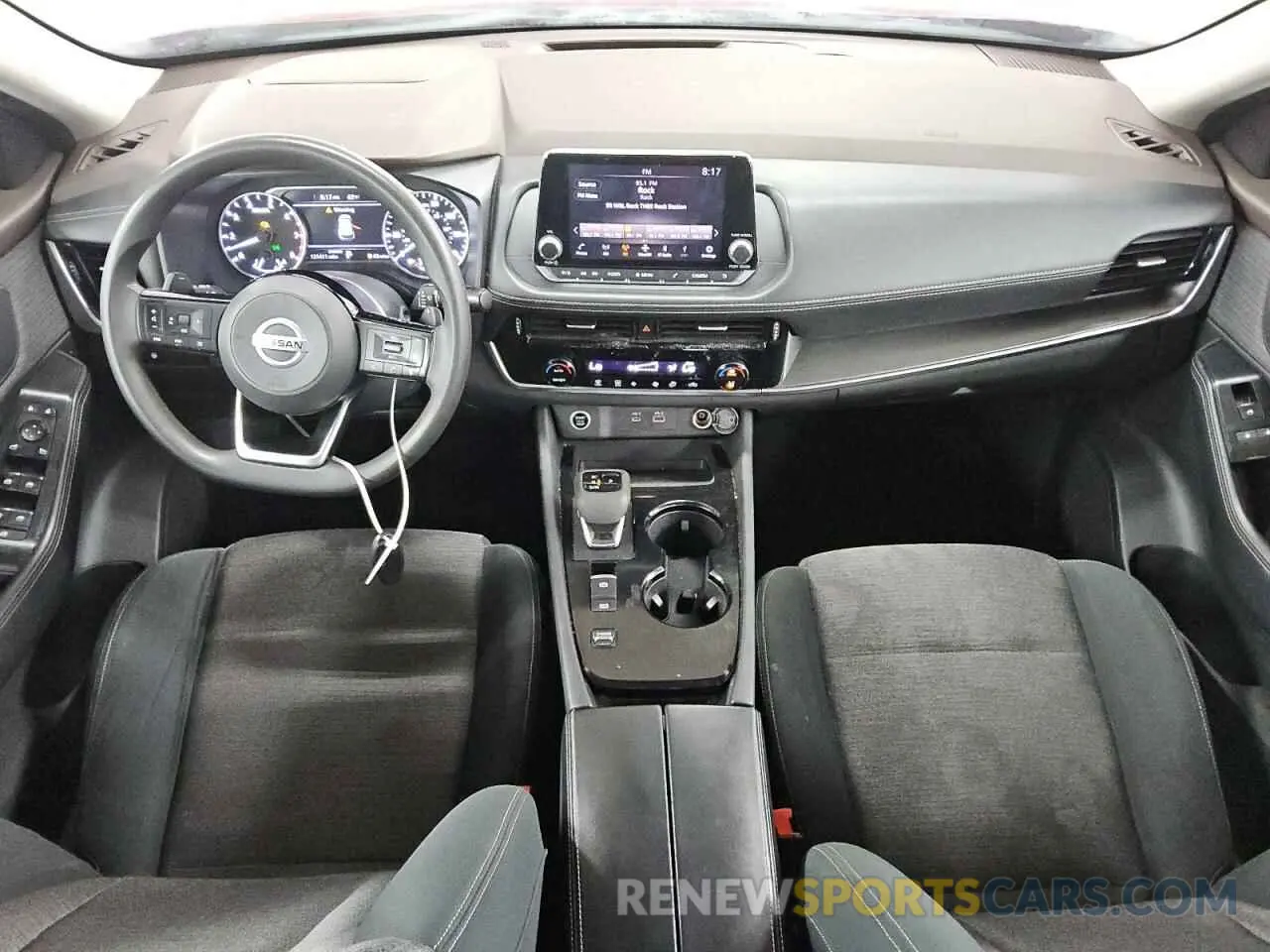 8 Photograph of a damaged car 5N1AT3BA4MC680777 NISSAN ROGUE 2021