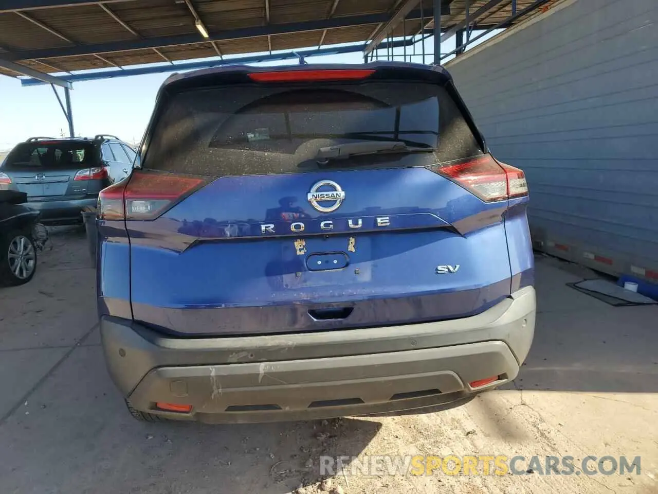 6 Photograph of a damaged car 5N1AT3BA4MC708366 NISSAN ROGUE 2021