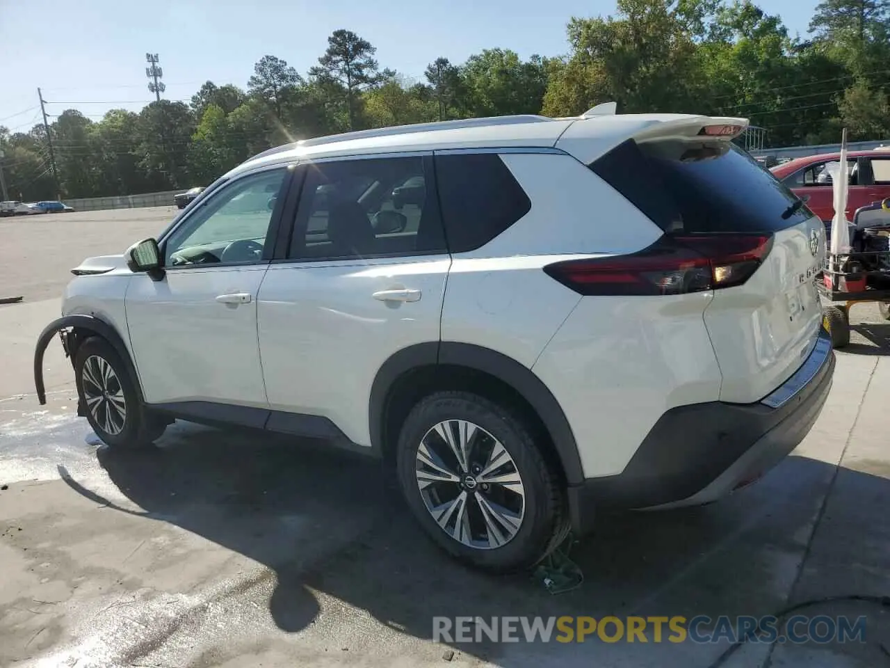 2 Photograph of a damaged car 5N1AT3BA4MC711963 NISSAN ROGUE 2021