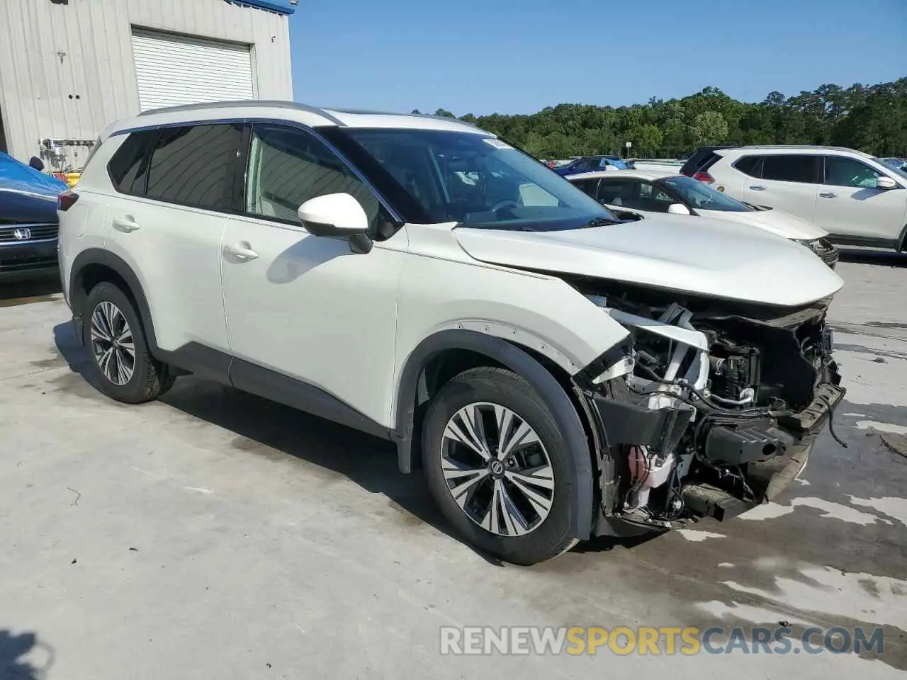 4 Photograph of a damaged car 5N1AT3BA4MC711963 NISSAN ROGUE 2021