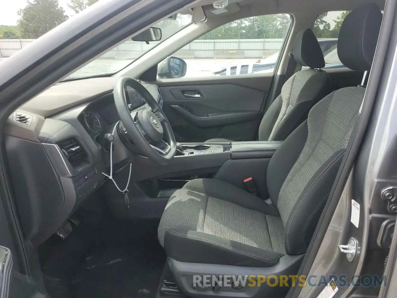 7 Photograph of a damaged car 5N1AT3BA4MC717911 NISSAN ROGUE 2021