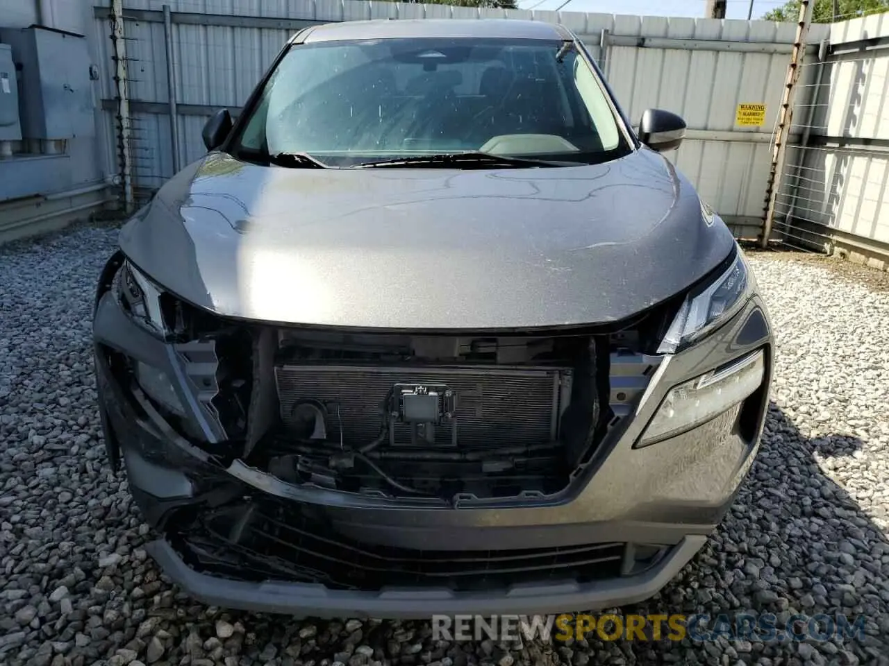 5 Photograph of a damaged car 5N1AT3BA4MC728004 NISSAN ROGUE 2021