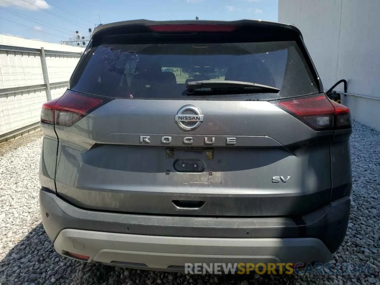 6 Photograph of a damaged car 5N1AT3BA4MC728004 NISSAN ROGUE 2021