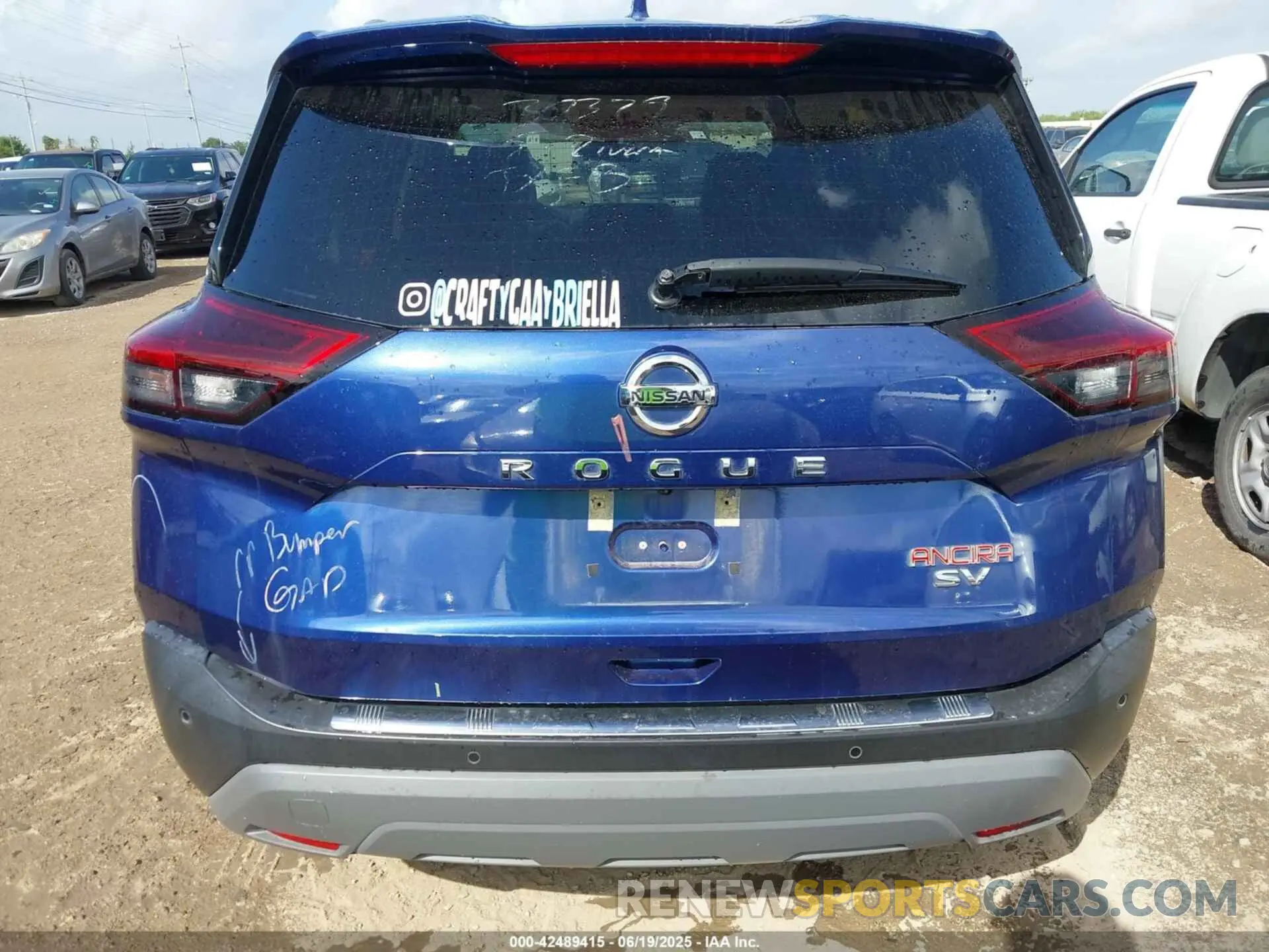 16 Photograph of a damaged car 5N1AT3BA4MC785920 NISSAN ROGUE 2021