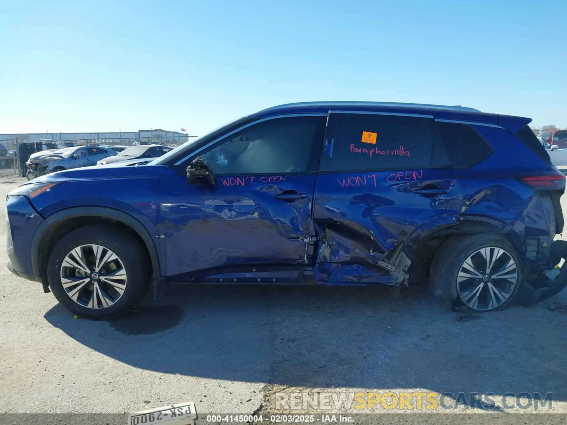 13 Photograph of a damaged car 5N1AT3BA4MC786033 NISSAN ROGUE 2021