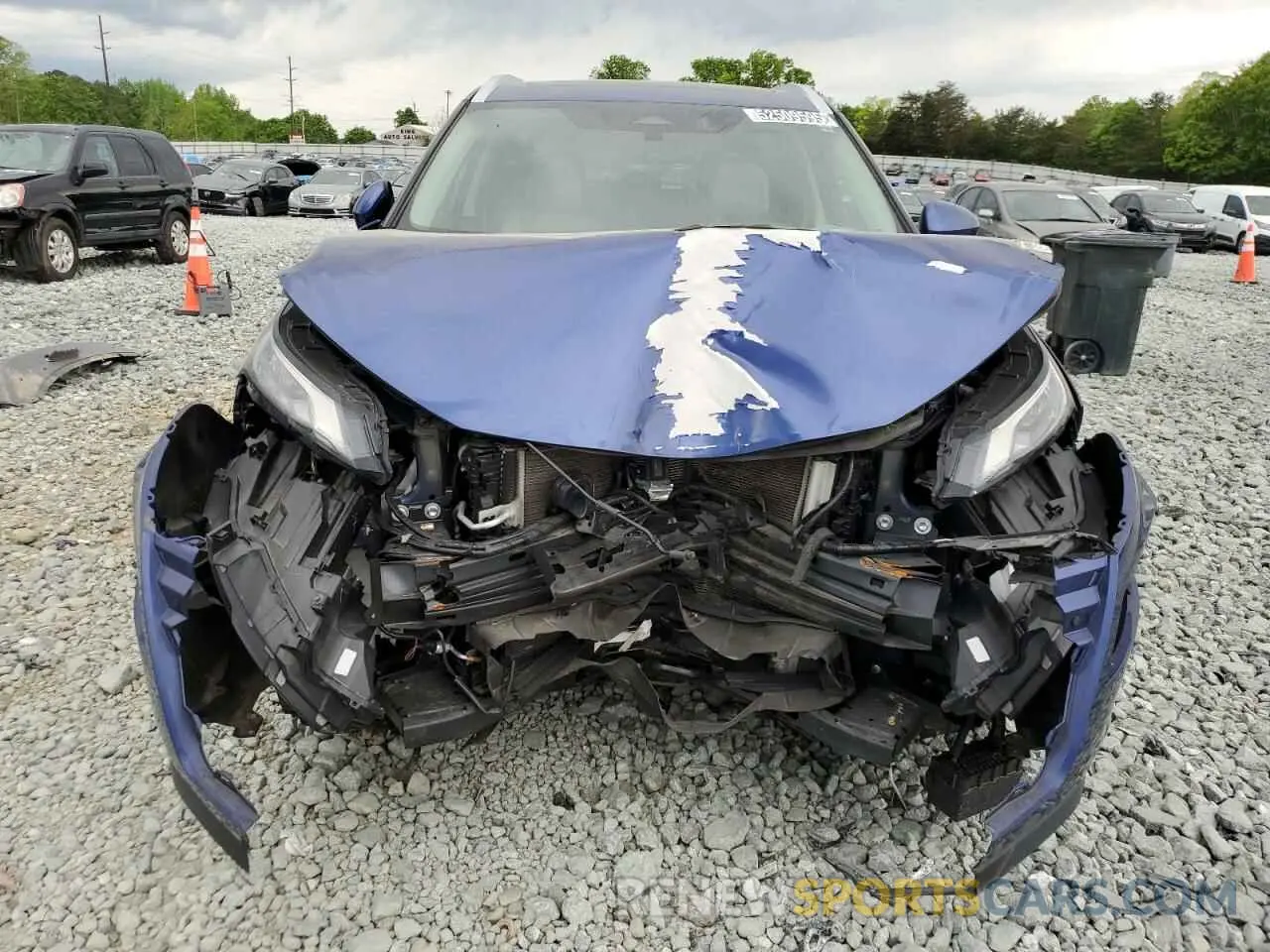 5 Photograph of a damaged car 5N1AT3BA4MC792883 NISSAN ROGUE 2021