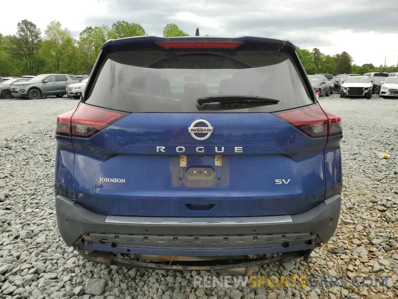 6 Photograph of a damaged car 5N1AT3BA4MC792883 NISSAN ROGUE 2021