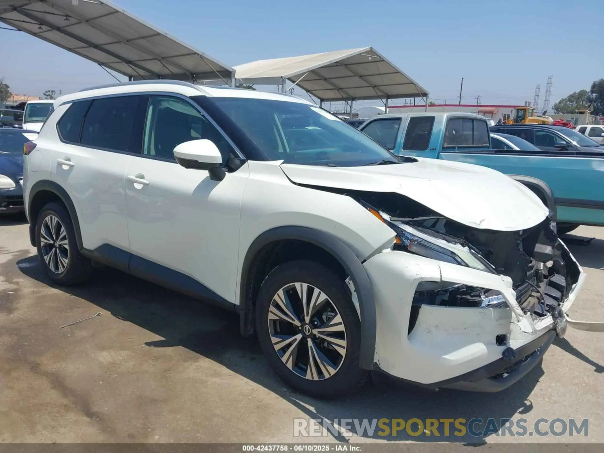 1 Photograph of a damaged car 5N1AT3BA4MC804966 NISSAN ROGUE 2021