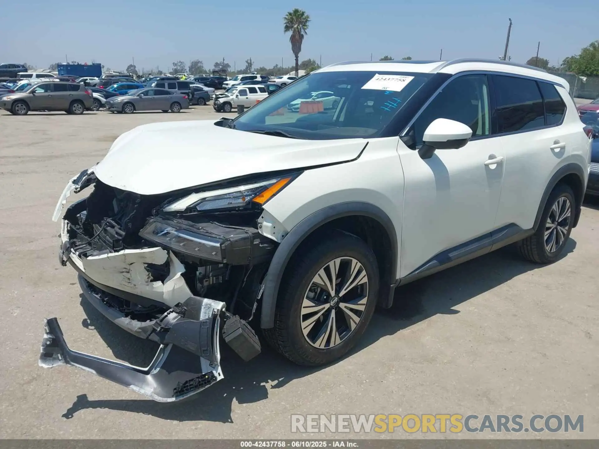 2 Photograph of a damaged car 5N1AT3BA4MC804966 NISSAN ROGUE 2021