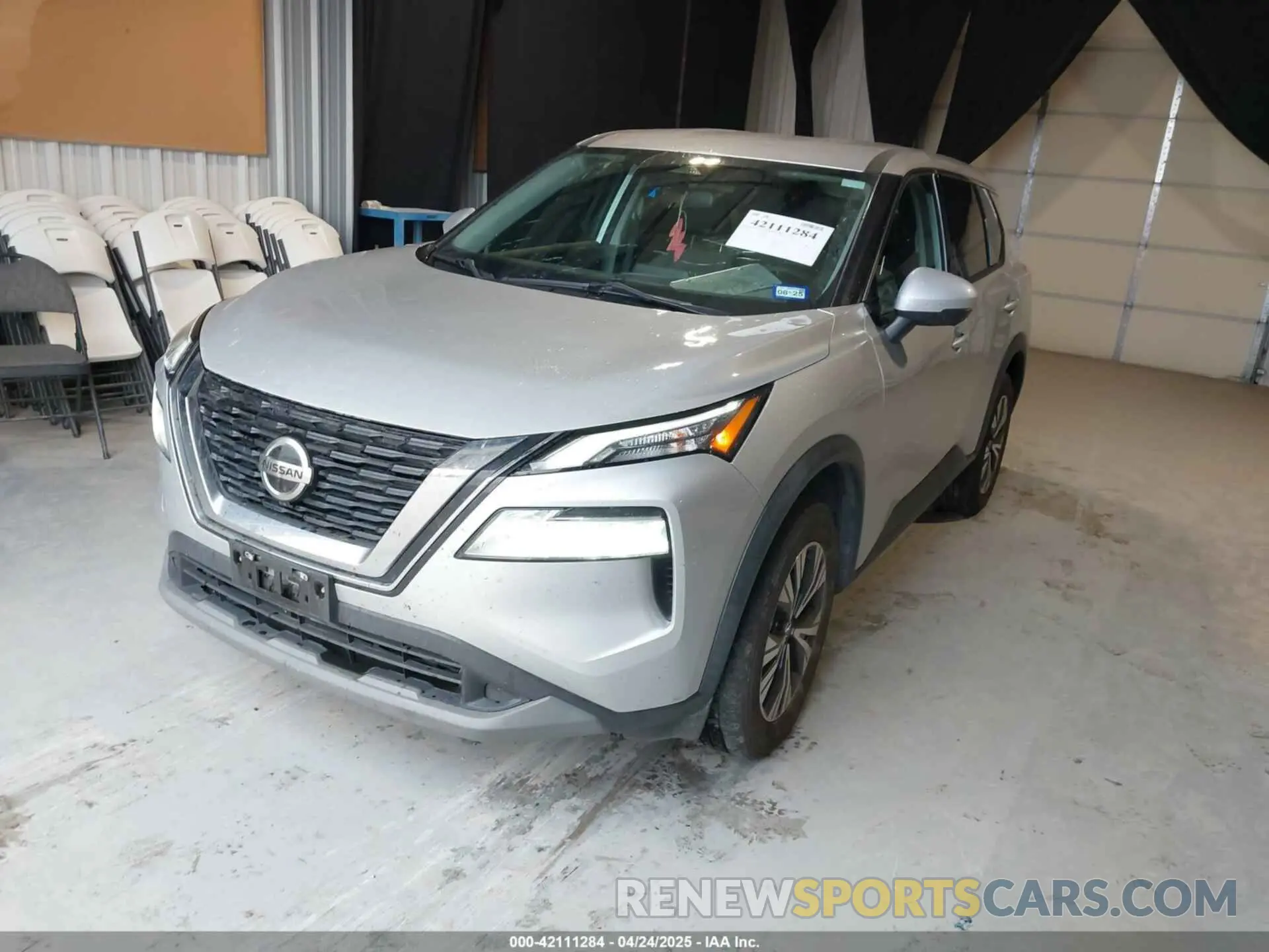 2 Photograph of a damaged car 5N1AT3BA5MC733308 NISSAN ROGUE 2021
