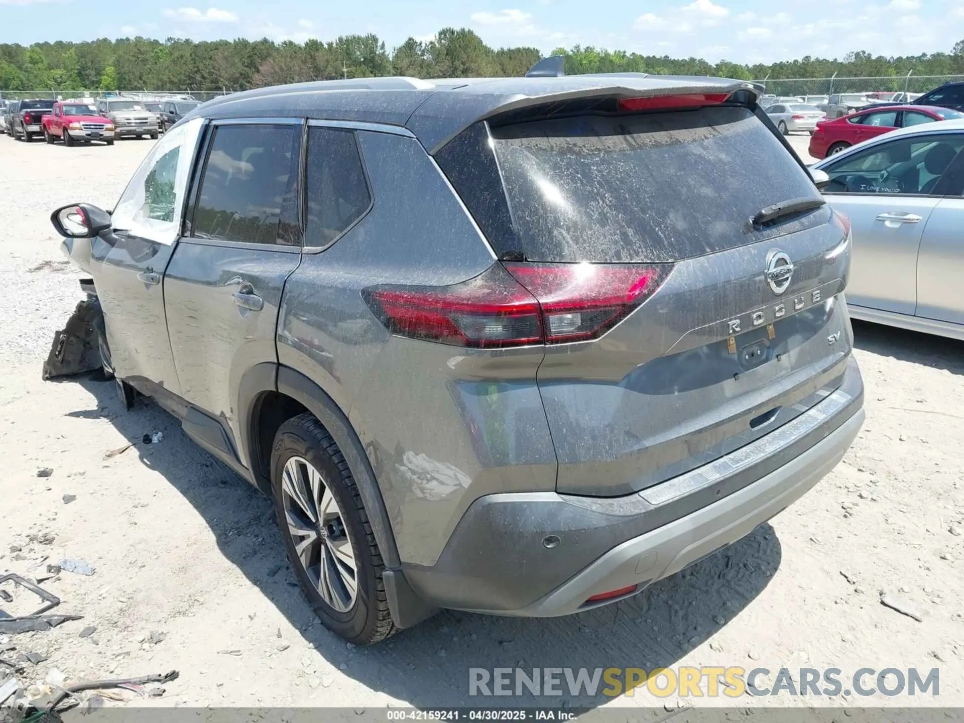 3 Photograph of a damaged car 5N1AT3BA5MC751548 NISSAN ROGUE 2021