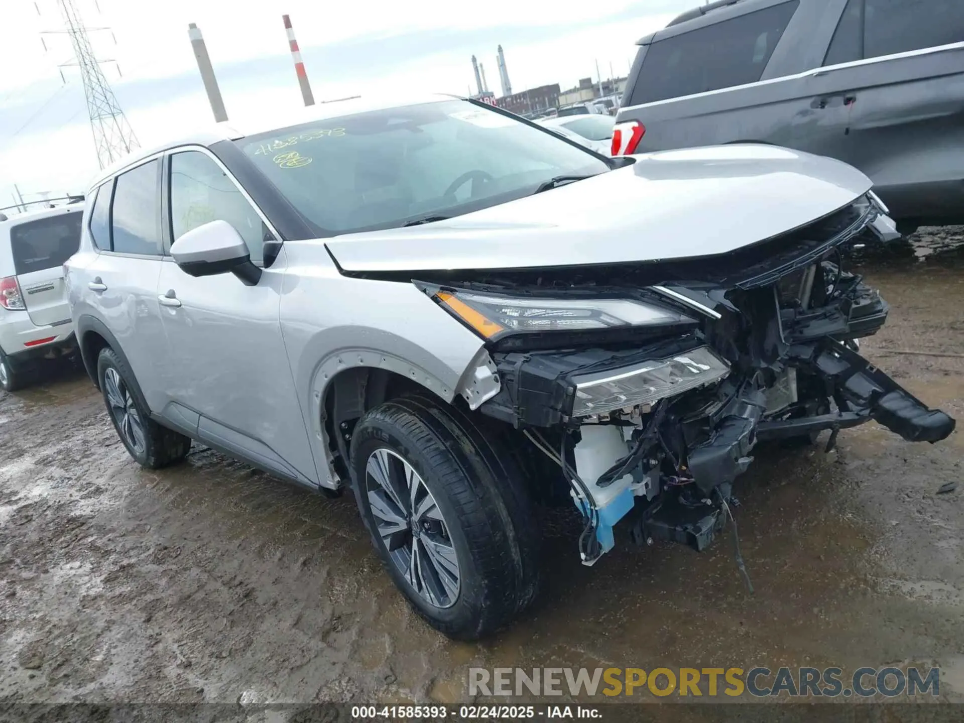 1 Photograph of a damaged car 5N1AT3BA5MC765367 NISSAN ROGUE 2021