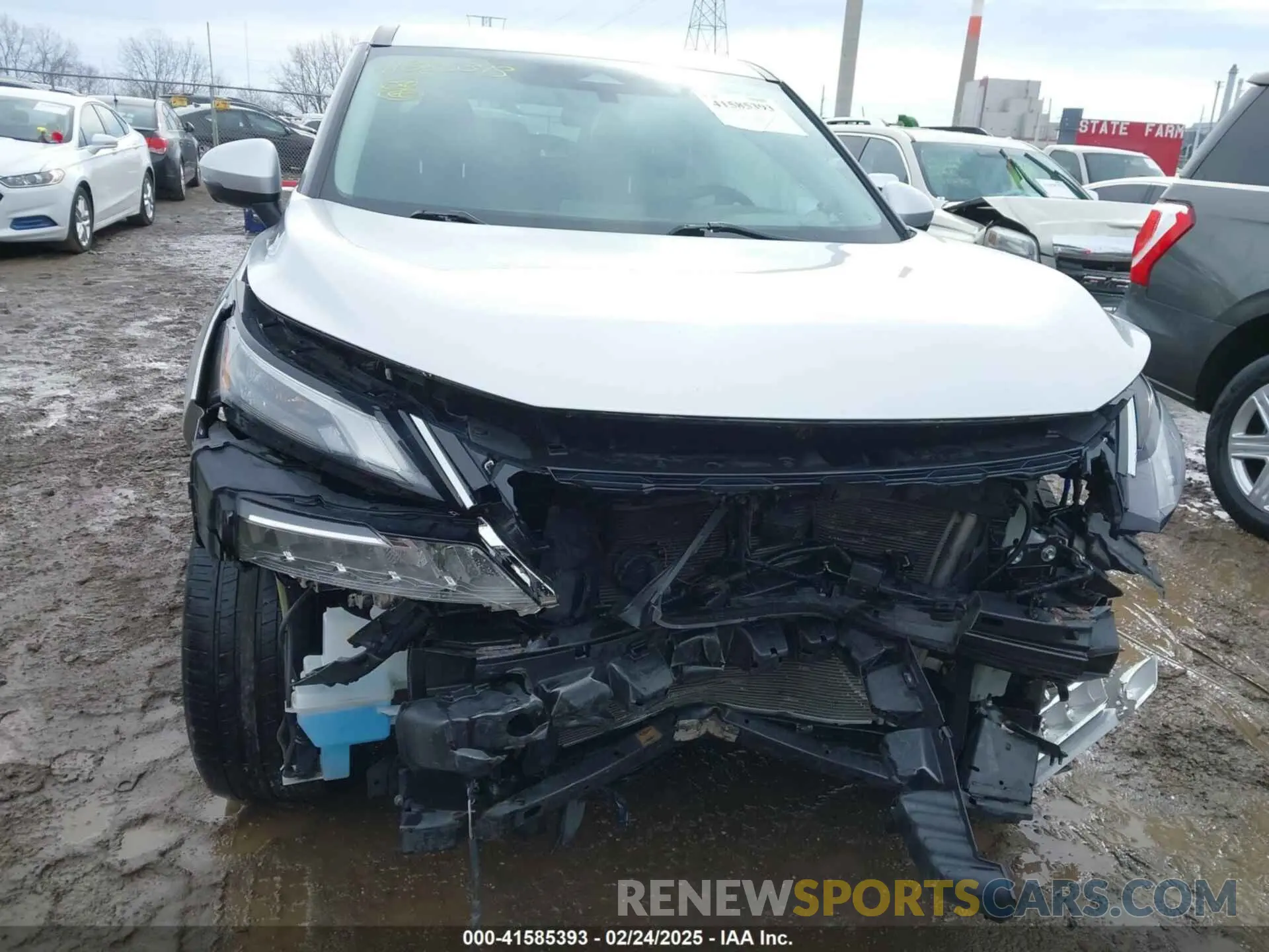 12 Photograph of a damaged car 5N1AT3BA5MC765367 NISSAN ROGUE 2021