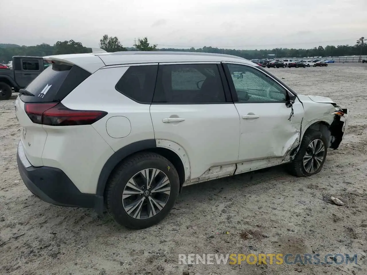 3 Photograph of a damaged car 5N1AT3BA5MC793217 NISSAN ROGUE 2021