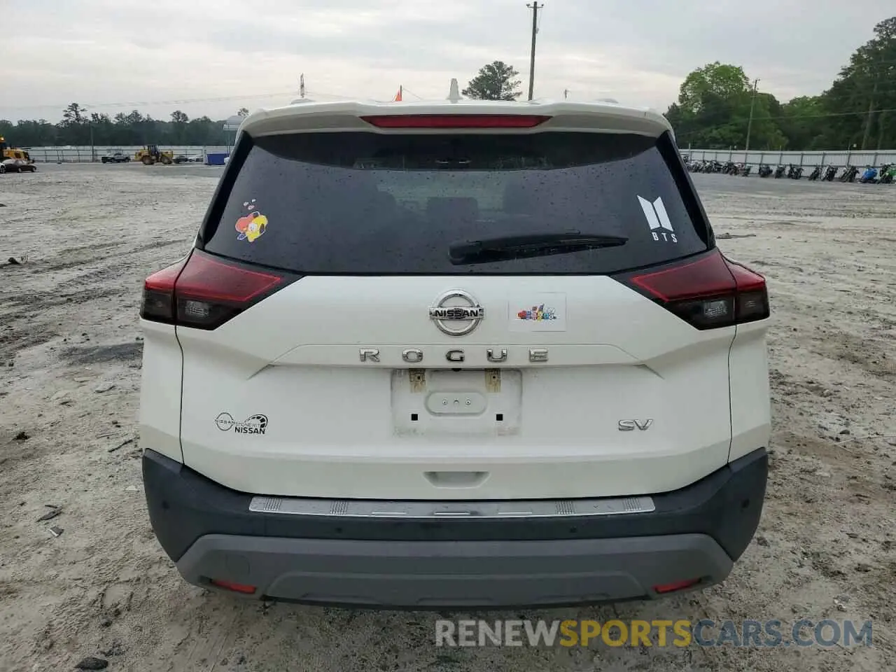 6 Photograph of a damaged car 5N1AT3BA5MC793217 NISSAN ROGUE 2021