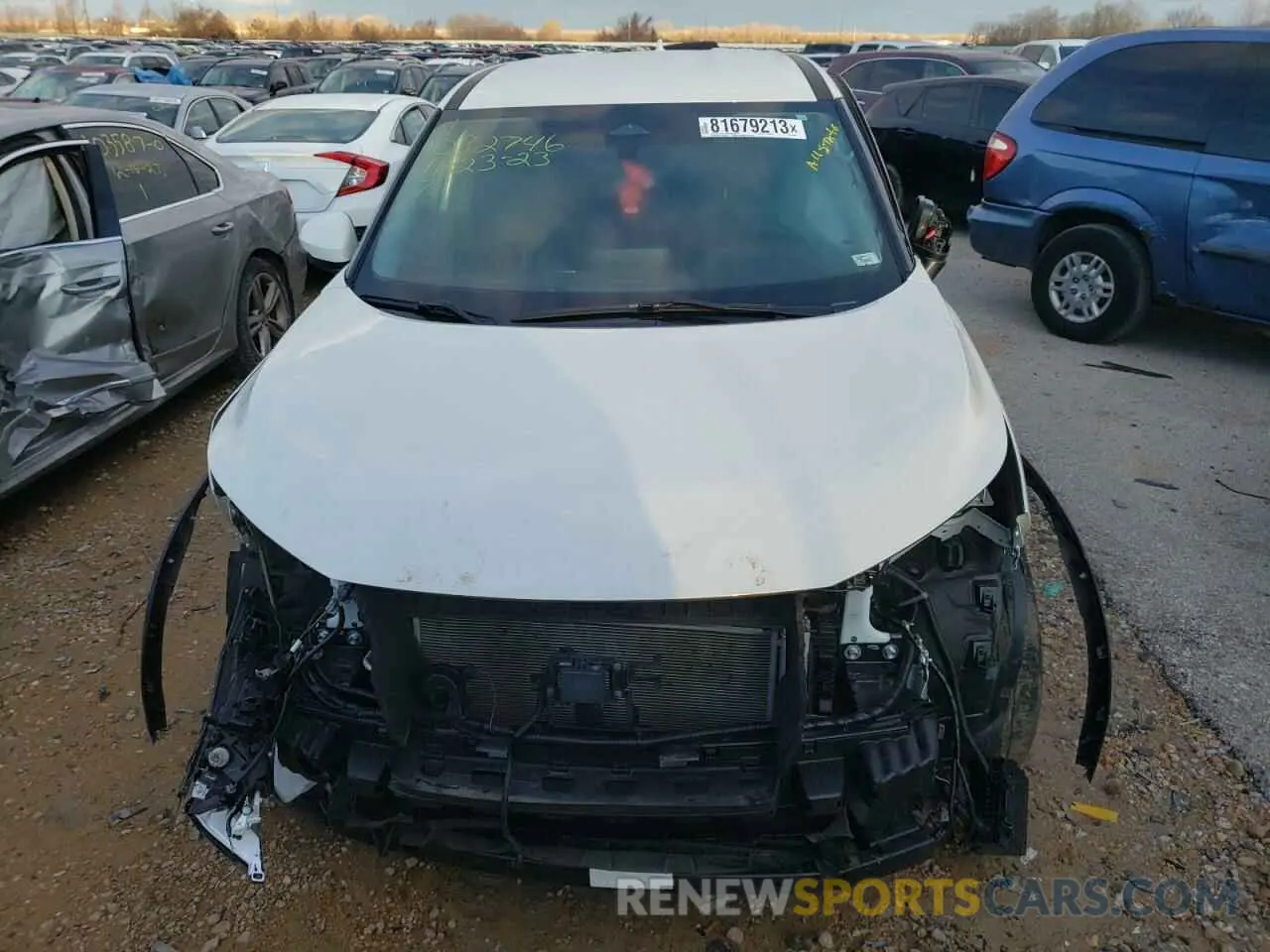 5 Photograph of a damaged car 5N1AT3BA5MC823252 NISSAN ROGUE 2021
