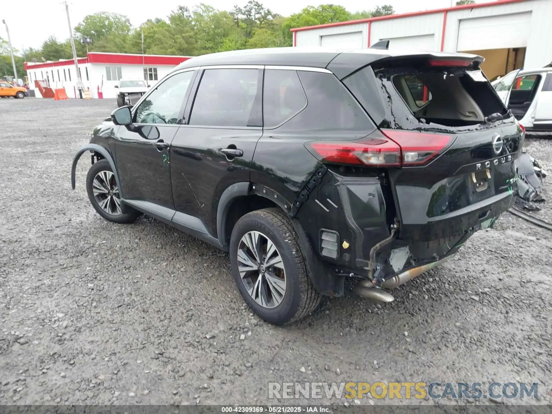 3 Photograph of a damaged car 5N1AT3BA6MC689190 NISSAN ROGUE 2021