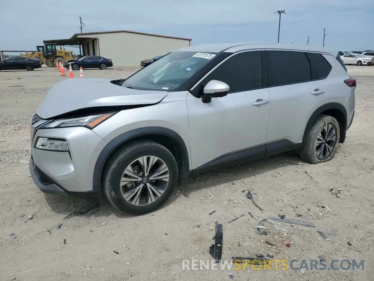 1 Photograph of a damaged car 5N1AT3BA6MC712063 NISSAN ROGUE 2021
