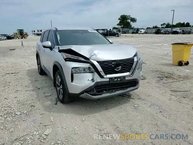12 Photograph of a damaged car 5N1AT3BA6MC712063 NISSAN ROGUE 2021