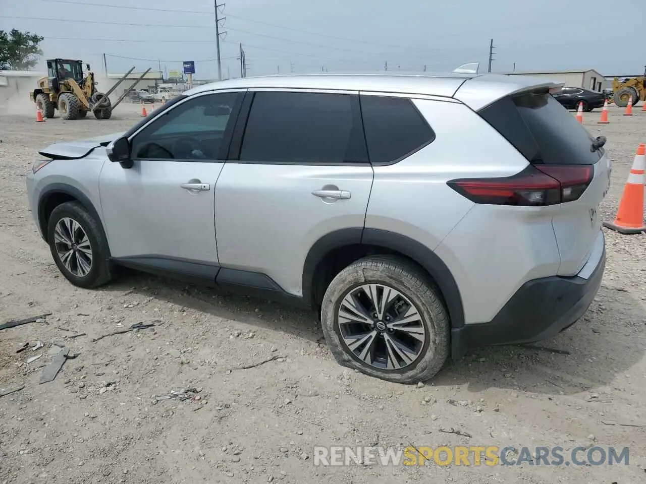 2 Photograph of a damaged car 5N1AT3BA6MC712063 NISSAN ROGUE 2021