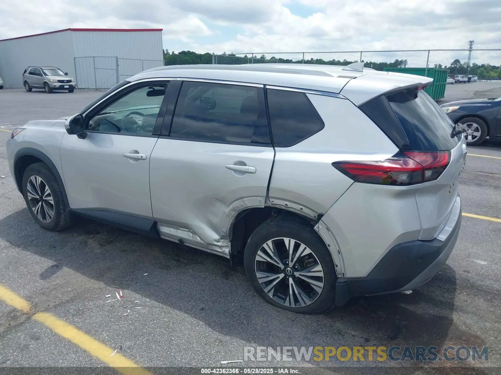 3 Photograph of a damaged car 5N1AT3BA6MC754247 NISSAN ROGUE 2021