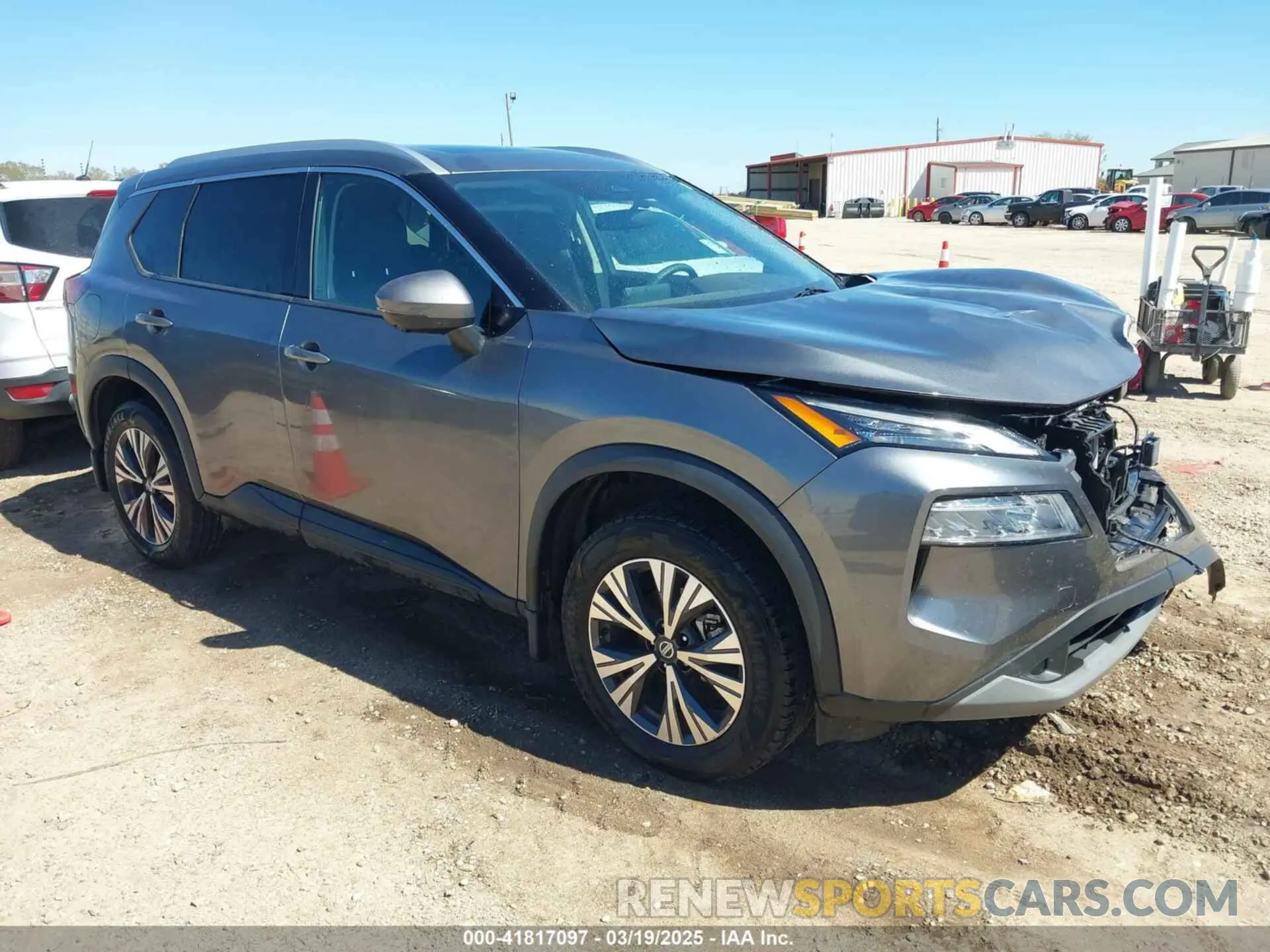 1 Photograph of a damaged car 5N1AT3BA6MC797924 NISSAN ROGUE 2021