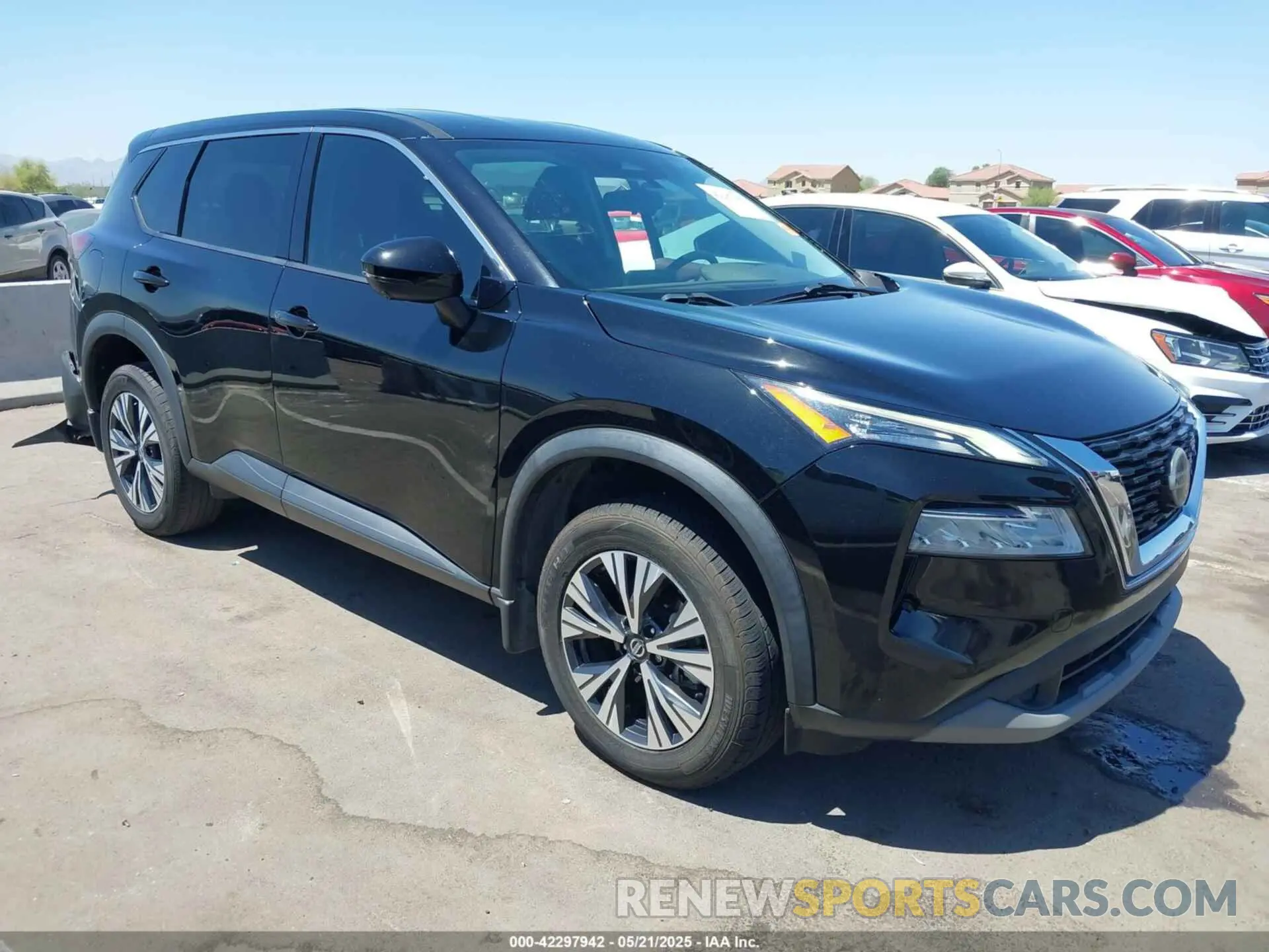 1 Photograph of a damaged car 5N1AT3BA6MC799446 NISSAN ROGUE 2021