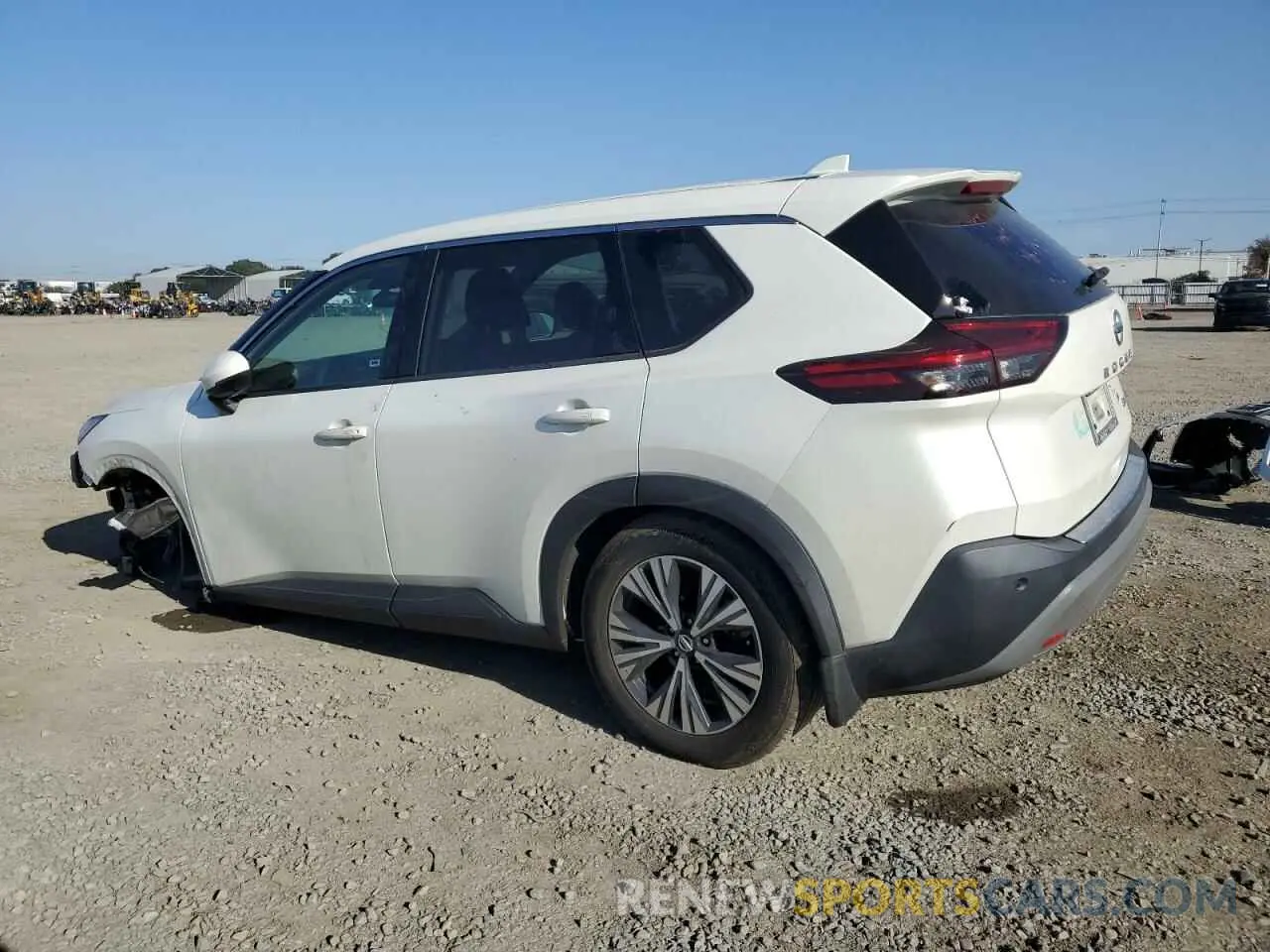 2 Photograph of a damaged car 5N1AT3BA6MC801390 NISSAN ROGUE 2021