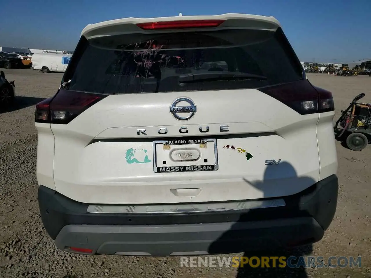 6 Photograph of a damaged car 5N1AT3BA6MC801390 NISSAN ROGUE 2021