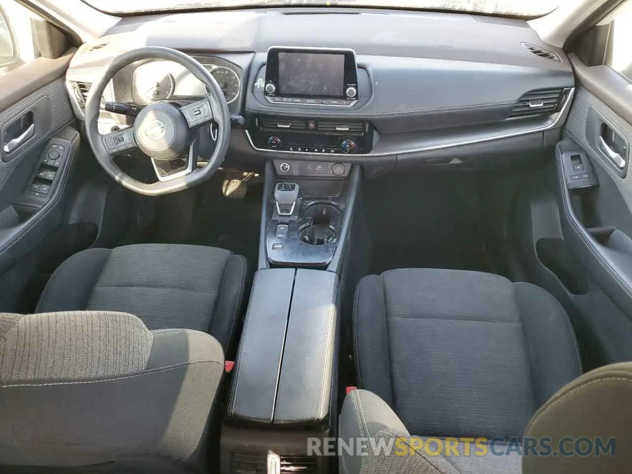 8 Photograph of a damaged car 5N1AT3BA6MC801390 NISSAN ROGUE 2021