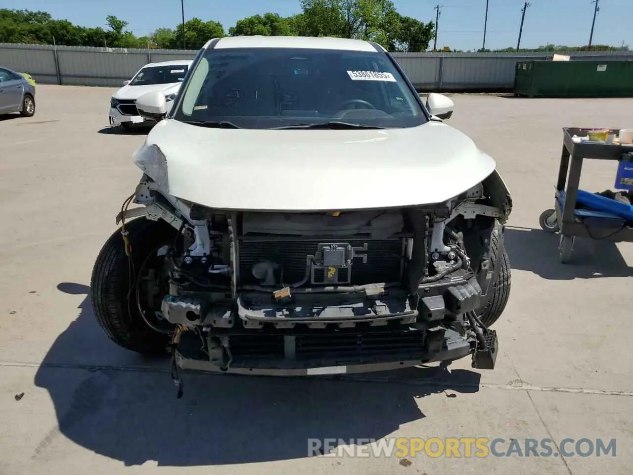 5 Photograph of a damaged car 5N1AT3BA6MC808033 NISSAN ROGUE 2021