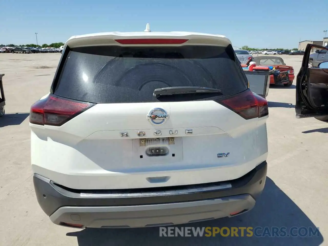 6 Photograph of a damaged car 5N1AT3BA6MC808033 NISSAN ROGUE 2021