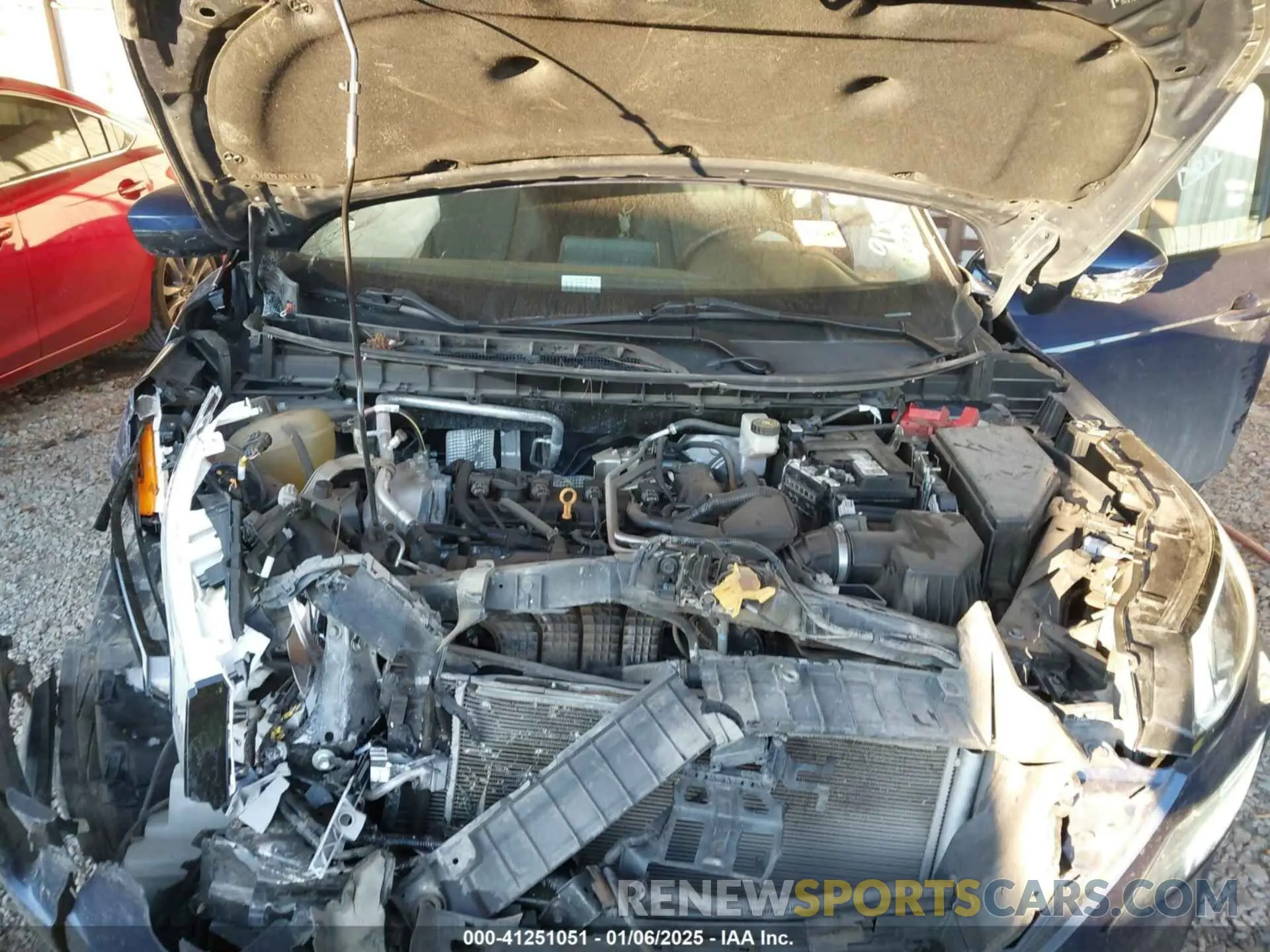 10 Photograph of a damaged car 5N1AT3BA6MC810493 NISSAN ROGUE 2021