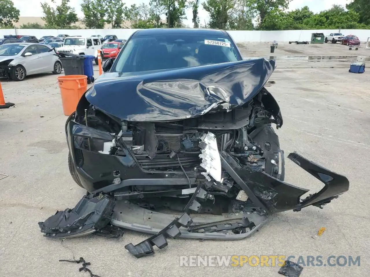 5 Photograph of a damaged car 5N1AT3BA6MC812521 NISSAN ROGUE 2021