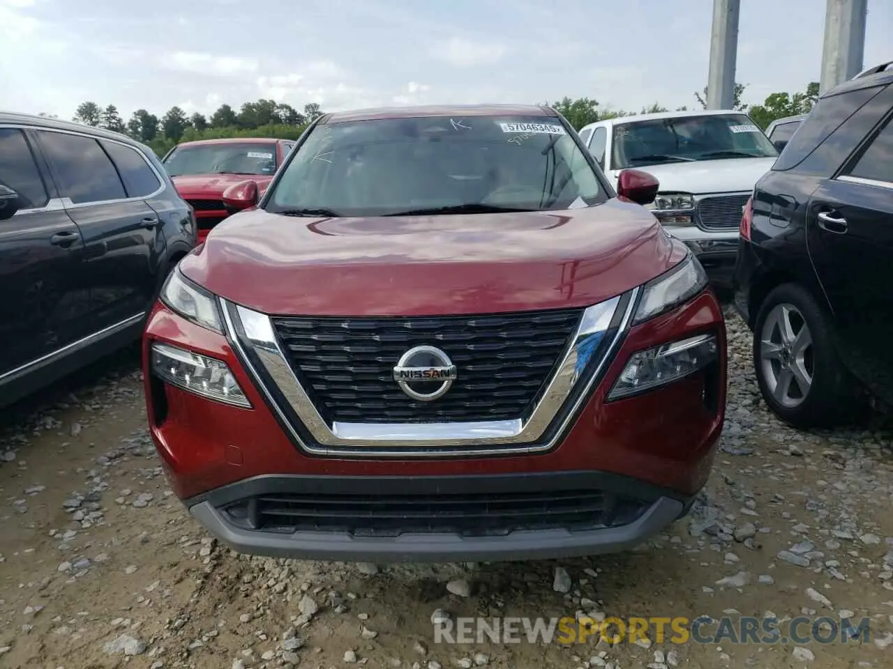 5 Photograph of a damaged car 5N1AT3BA6MC819839 NISSAN ROGUE 2021