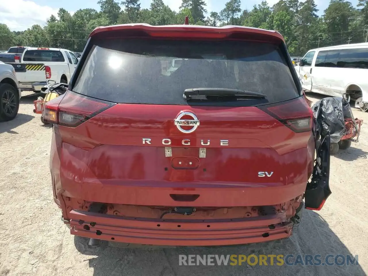 6 Photograph of a damaged car 5N1AT3BA6MC819839 NISSAN ROGUE 2021