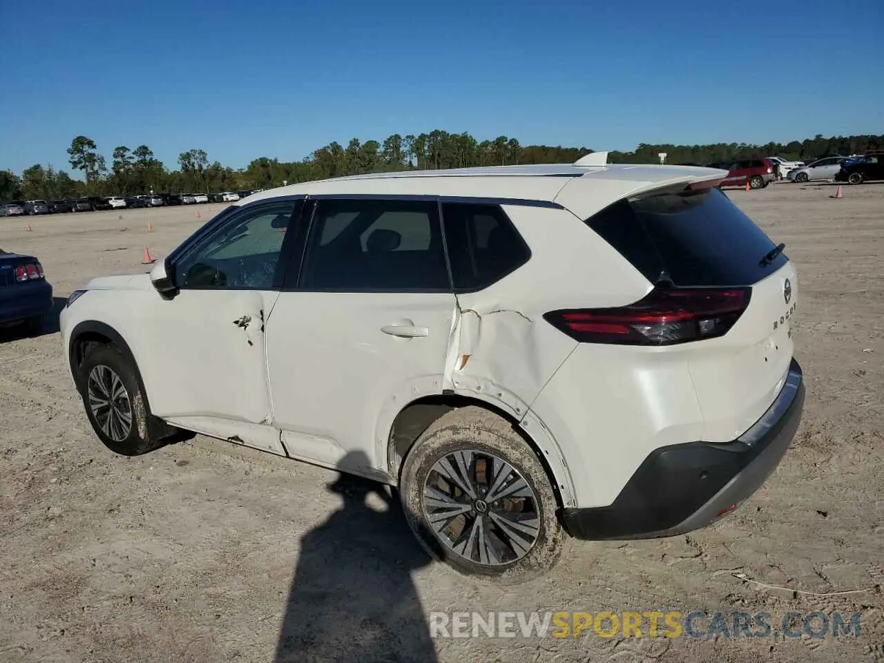2 Photograph of a damaged car 5N1AT3BA6MC835930 NISSAN ROGUE 2021